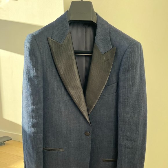 Suitsupply Navy Tuxedo Jacket